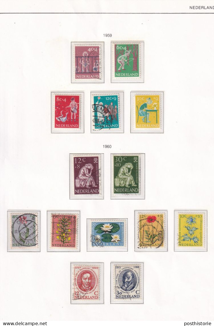 Complete Jaargangen 1957 Tm 1969 (zonder Blokken) Gebruikt - Used Stamps