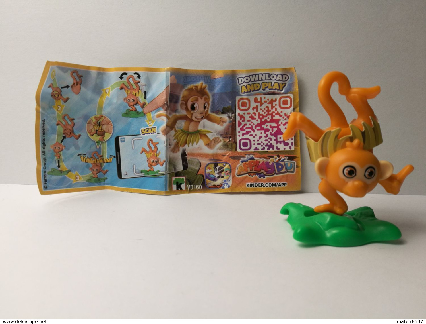 Kinder : MPG VD160   Animal Dance 2022 - Leaping Monkey + BPZ - Steckfiguren