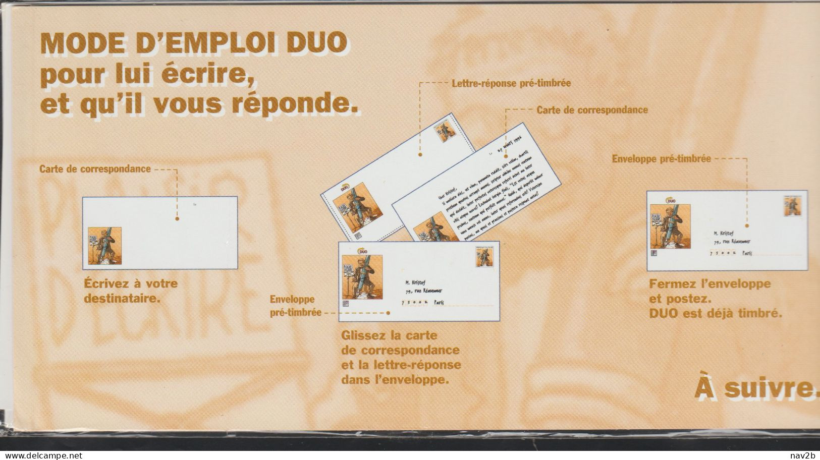 Entier Duo Spécimen  Avec Une Enveloppe Pap ,sa Carte, Et Une Carte-lettre Réponse . - PAP : Su Commissione Privata TSC E Sovrastampe Semi-ufficiali