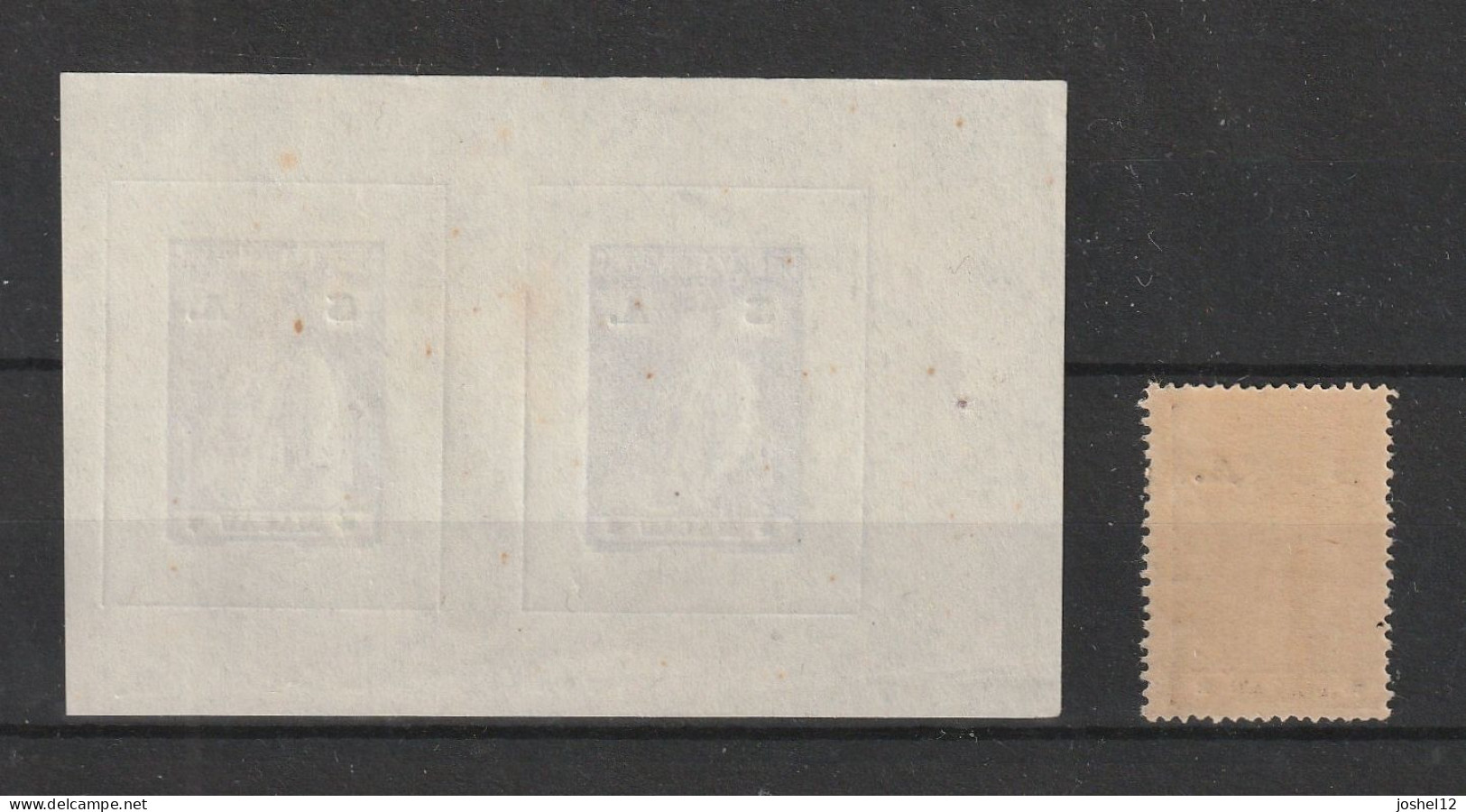 Macau Macao 1913 Ceres 5a Proof Pair. MNH/No Gum - Ongebruikt