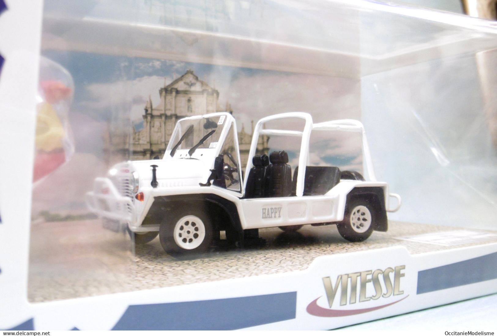 Vitesse - MINI MOOKE RHD Blanc + 2 Figurines Réf. 21155 Neuf NBO 1/43 - Vitesse