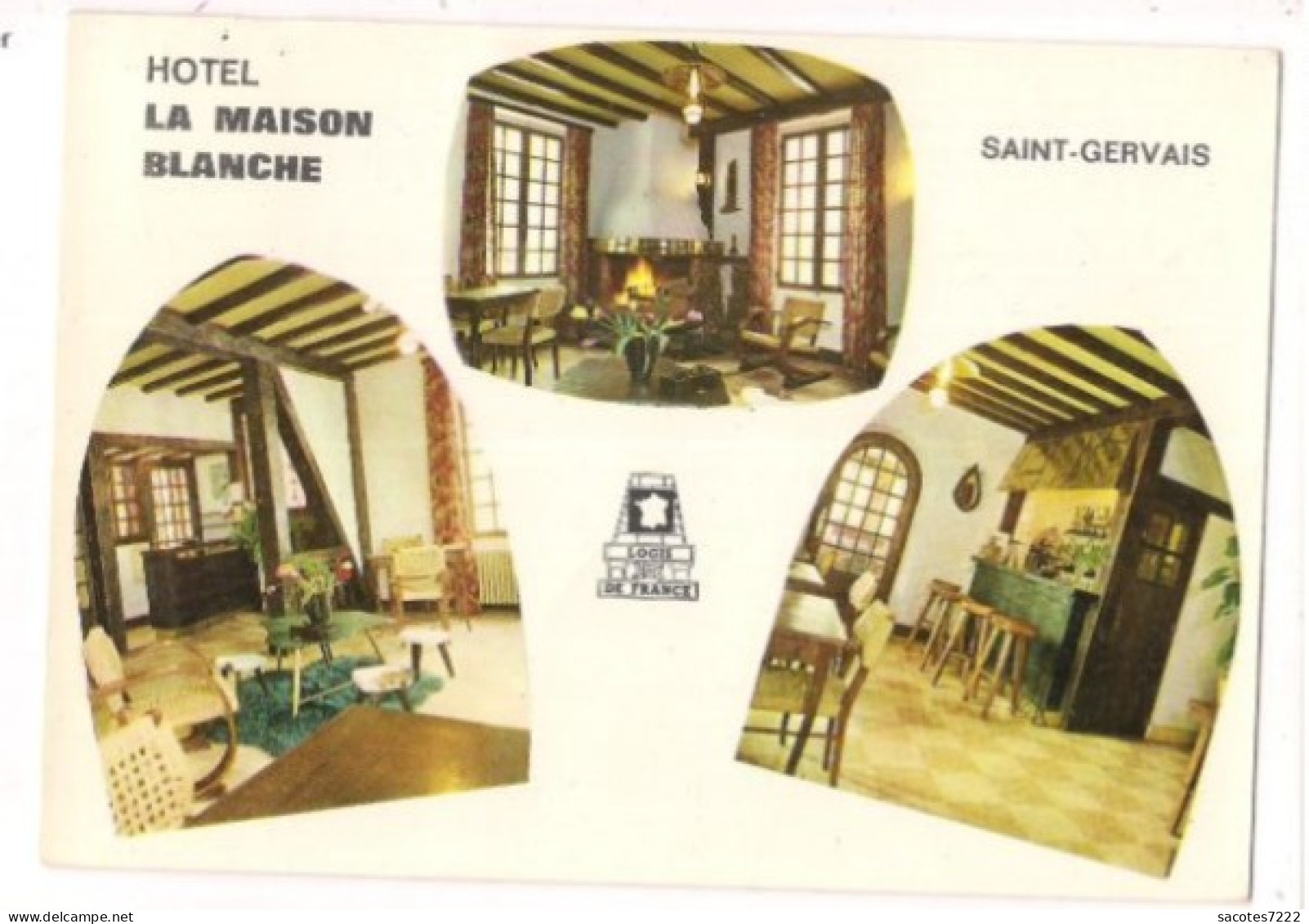 SAINT GERVAIS - HOTEL LA MAISON BLANCHE - MULTIVUES - Logis De France - - Saint-Cergues