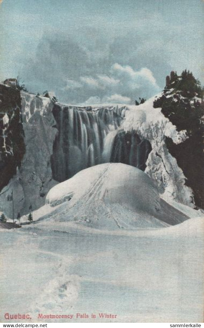 136414 - Quebec - Kanada - Montmorency Falls In Winter - Québec - La Cité