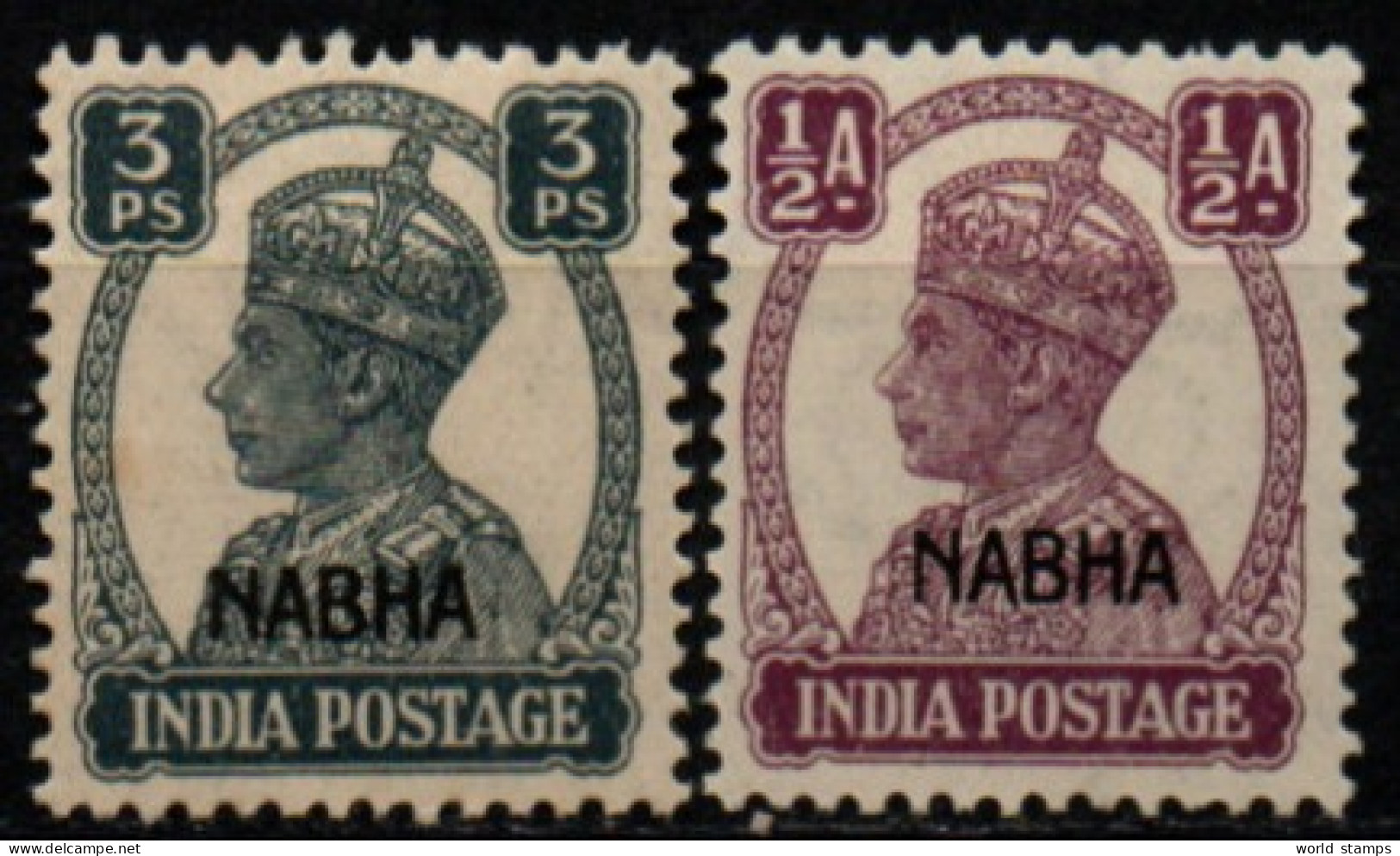 NABHA 1942-5 * - Nabha