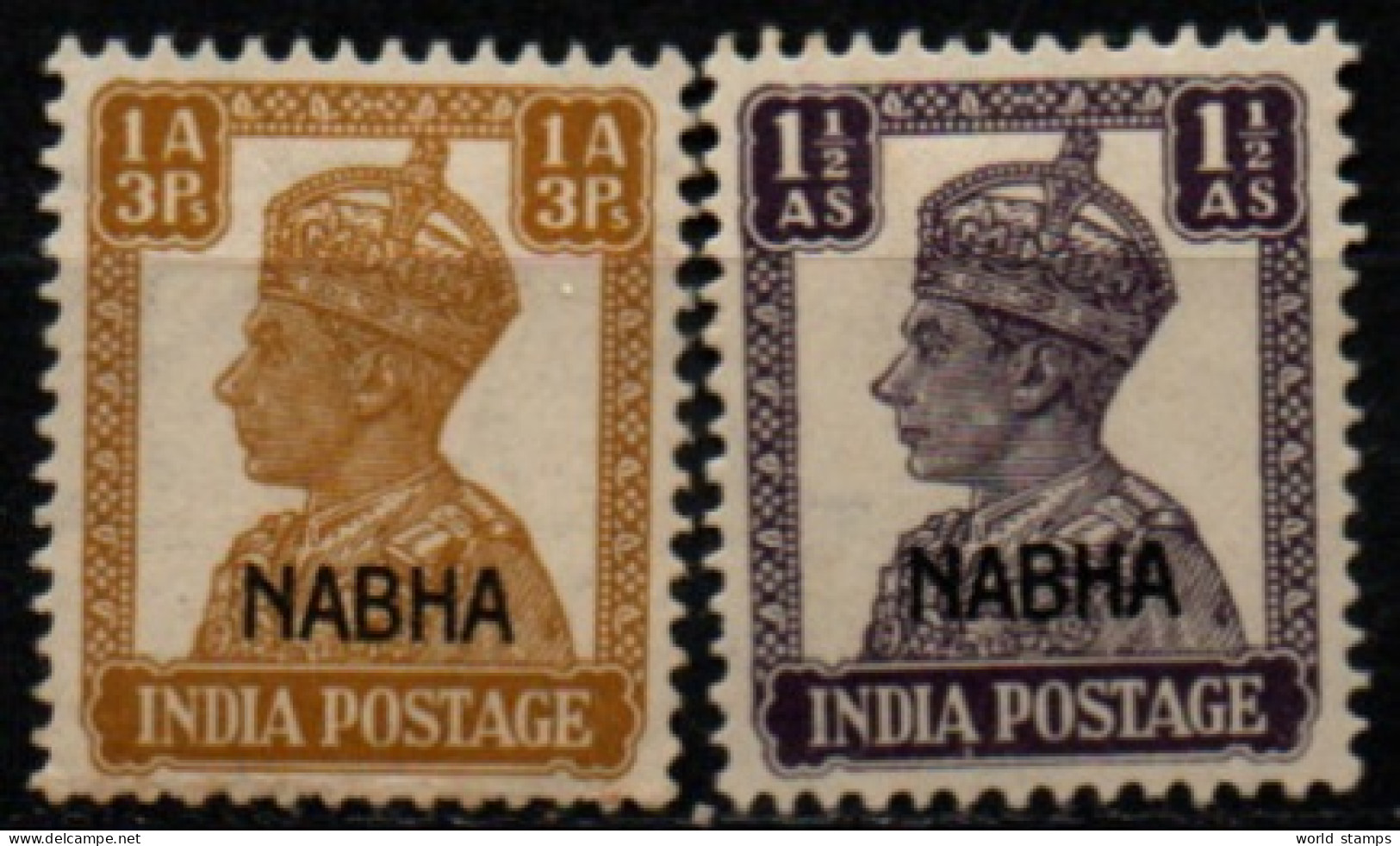 NABHA 1942-5 * - Nabha