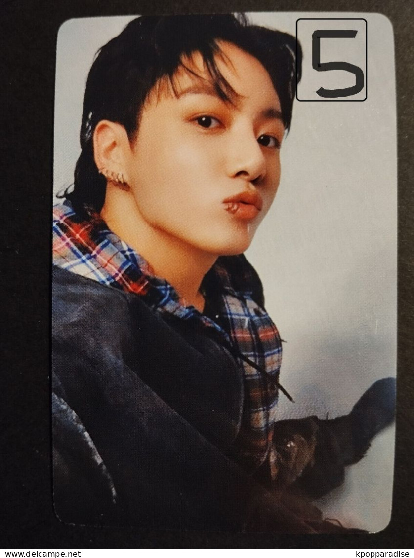 PHOTOCARD K POP Au Choix  BTS Jungkook Golden - Varia