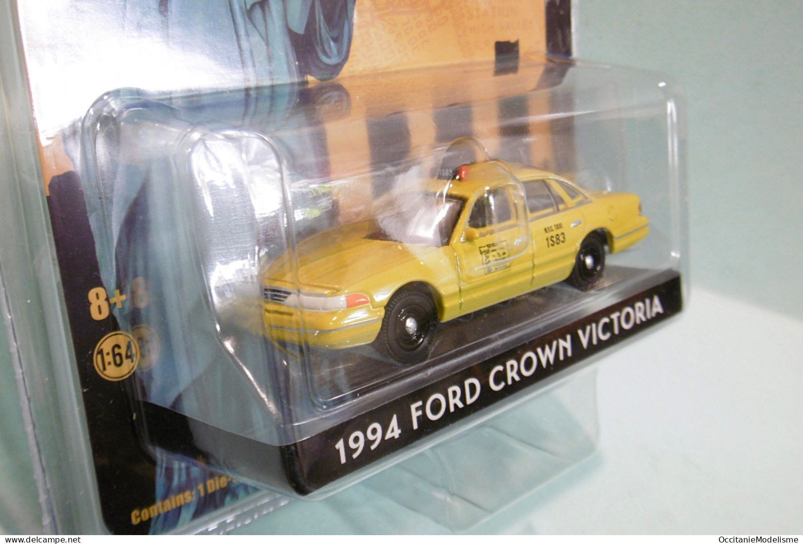 Greenlight - FORD CROWN VICTORIA 1994 New York Taxi Réf. 30206 1/64 - Sonstige & Ohne Zuordnung