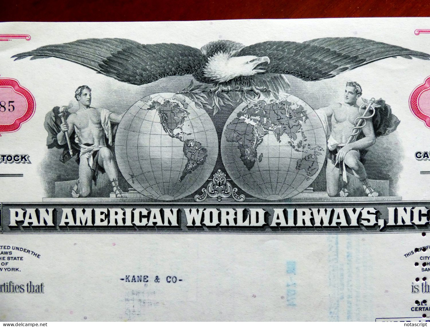 Pan American Word Airways Inc.1965 -1971 (different Dates), NY ,US  Pan Am Airlines - Aviación