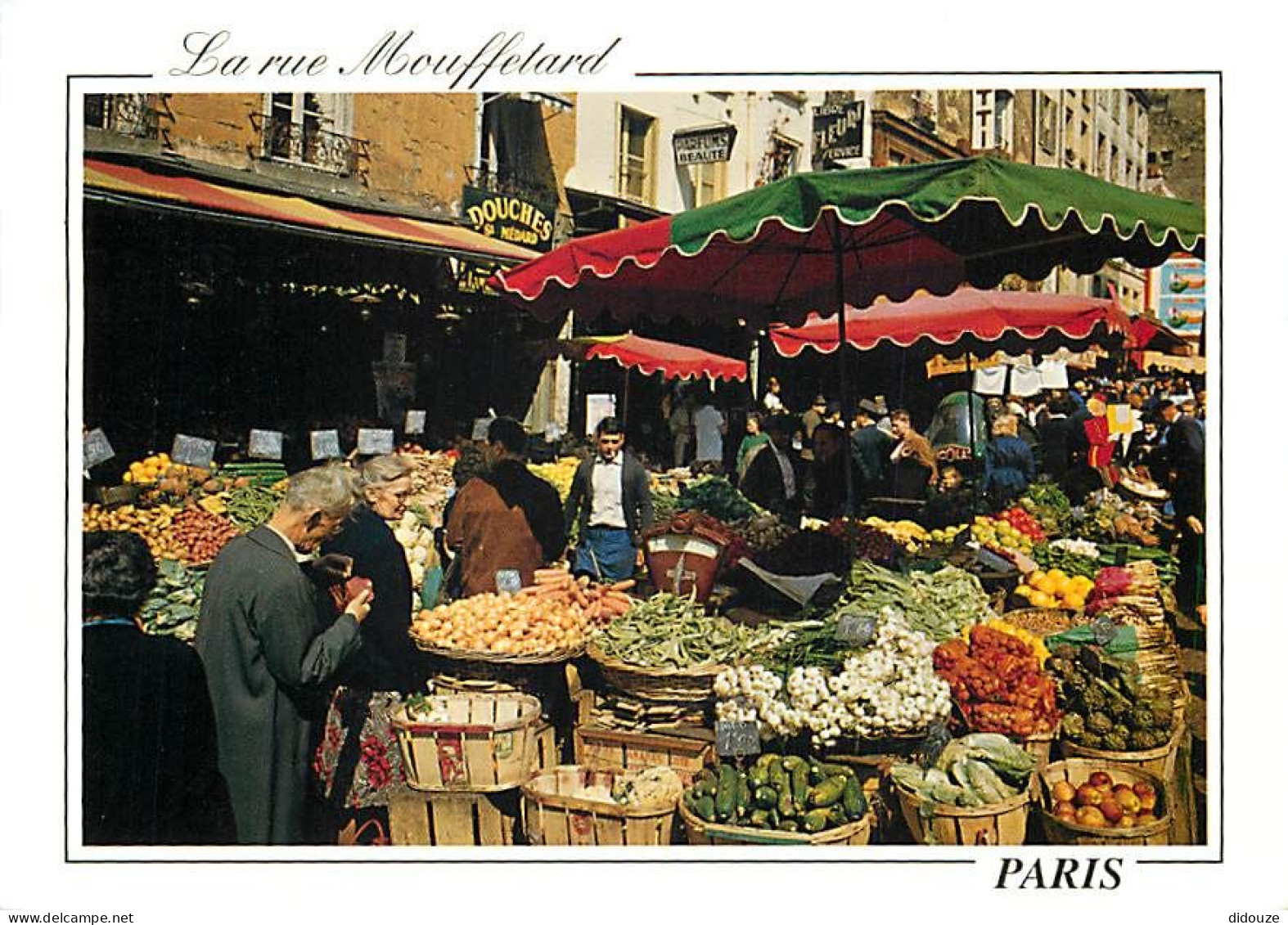 Marches - Paris - La Rue Mouffetard - CPM - Voir Scans Recto-Verso - Mercati