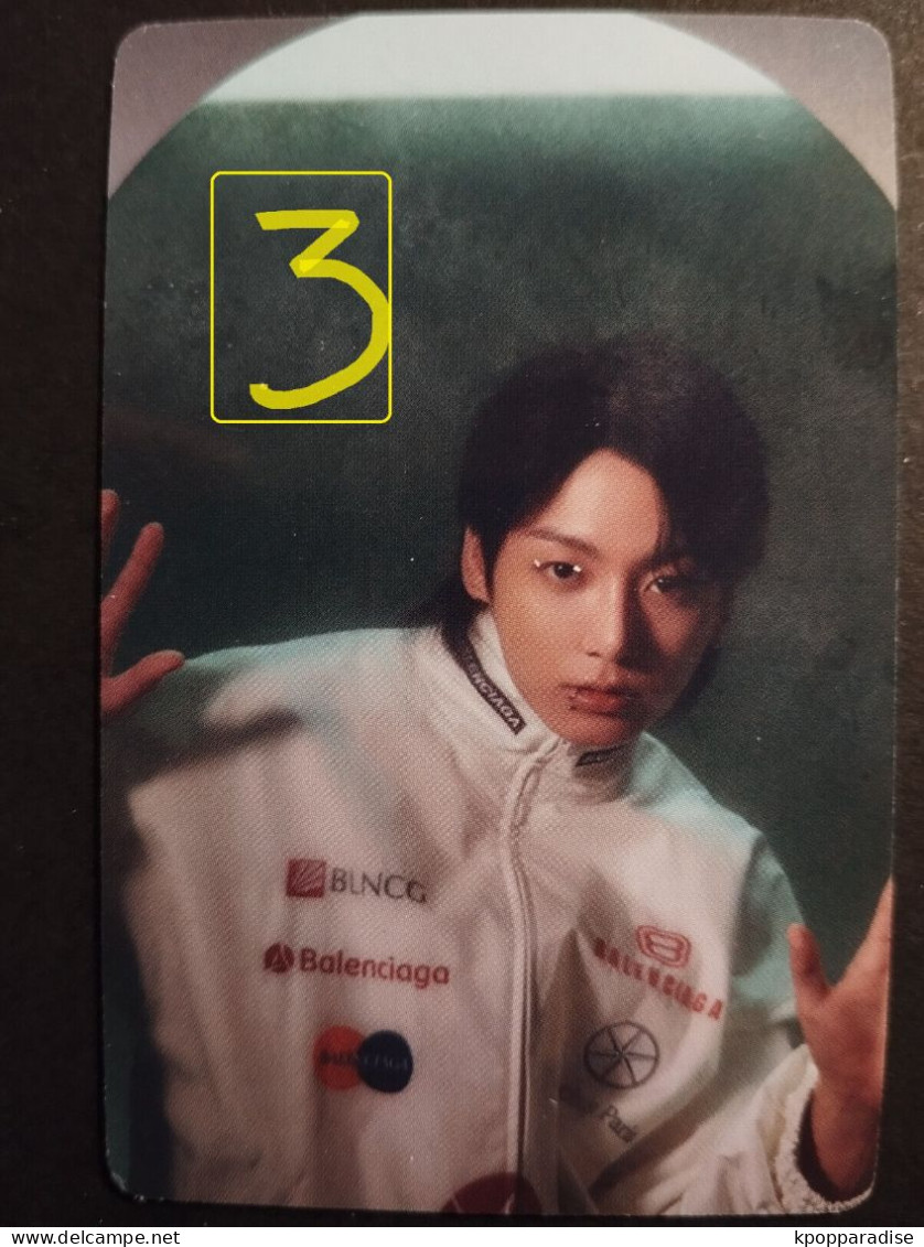 PHOTOCARD K POP Au Choix  BTS Jungkook Golden - Objetos Derivados