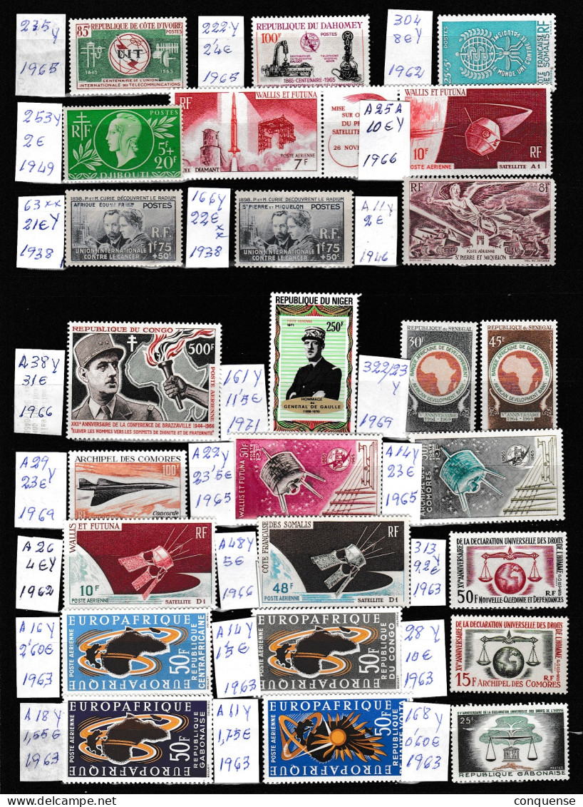 LOTE  DEL  MUNDO  BUEN  LOTE  **  MNH  ALTO  VALOR  NUMEROS  YVERT EN  FOTO - Altri - Africa