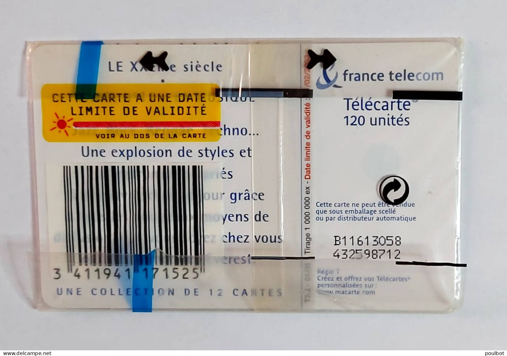 Télécarte NSB F1118A 120U Puce GEM2 La Musique  01 2001 - 2001