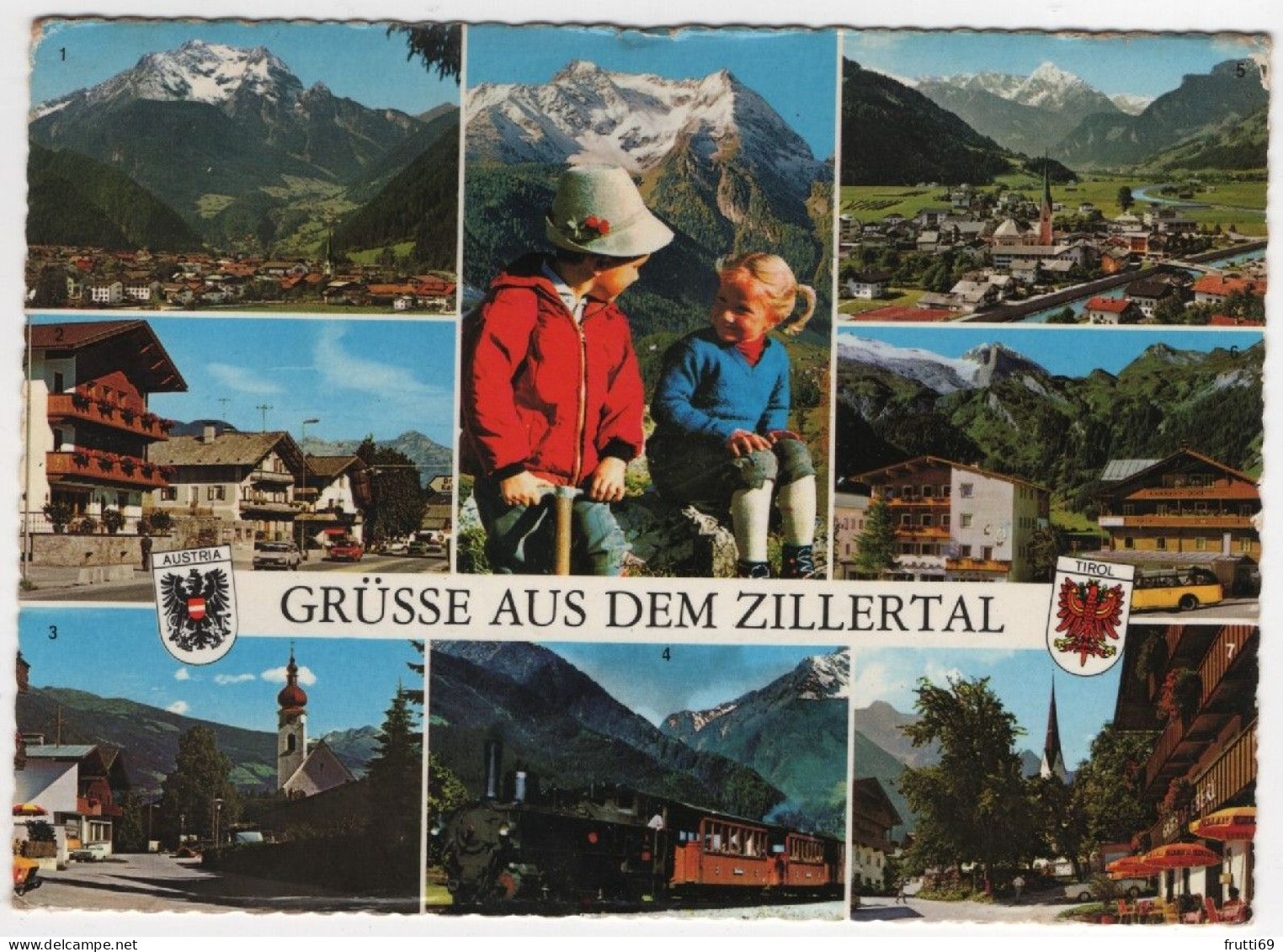 AK 208847 AUSTRIA - Zillertal - Zillertal