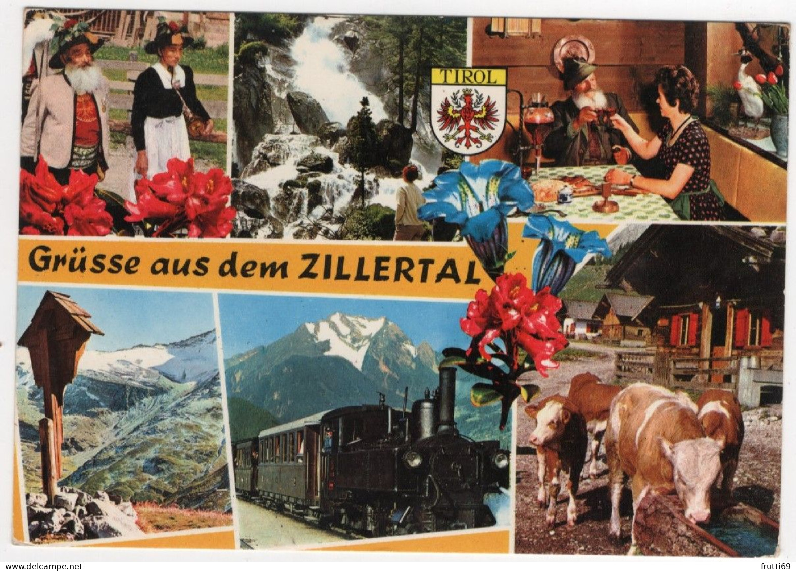 AK 208848 AUSTRIA - Zillertal - Zillertal