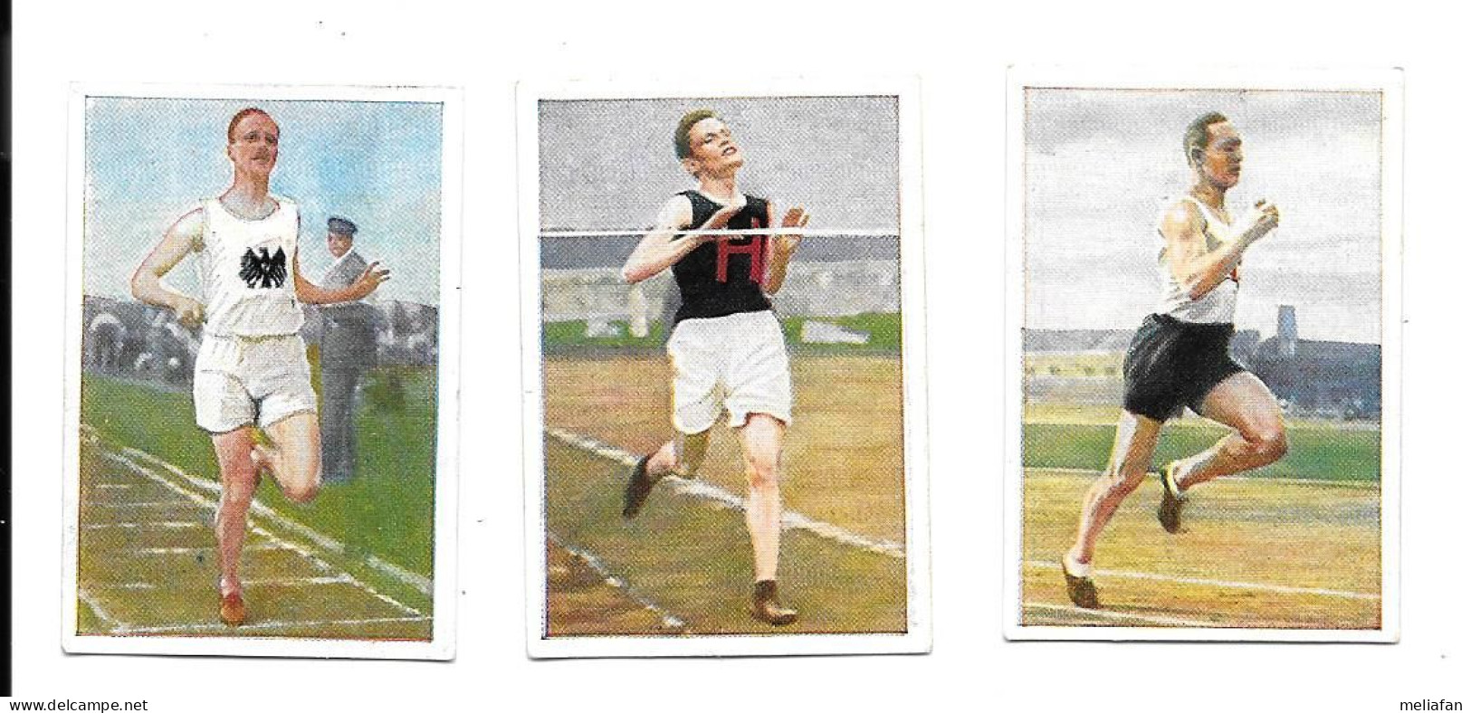 BR70 - JOSETTI  CIGARETTEN BILDERN - ERICH RADEMACHER - ERNST VIERKOTTER - HANS LUBER EWALD RIEBSCHLAGER - Atletiek