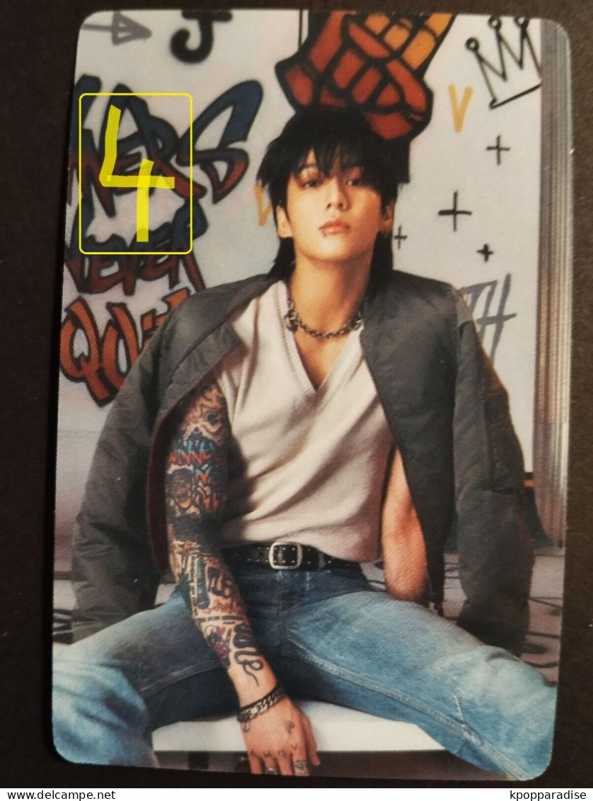 PHOTOCARD K POP Au Choix  BTS Jungkook Golden - Varia