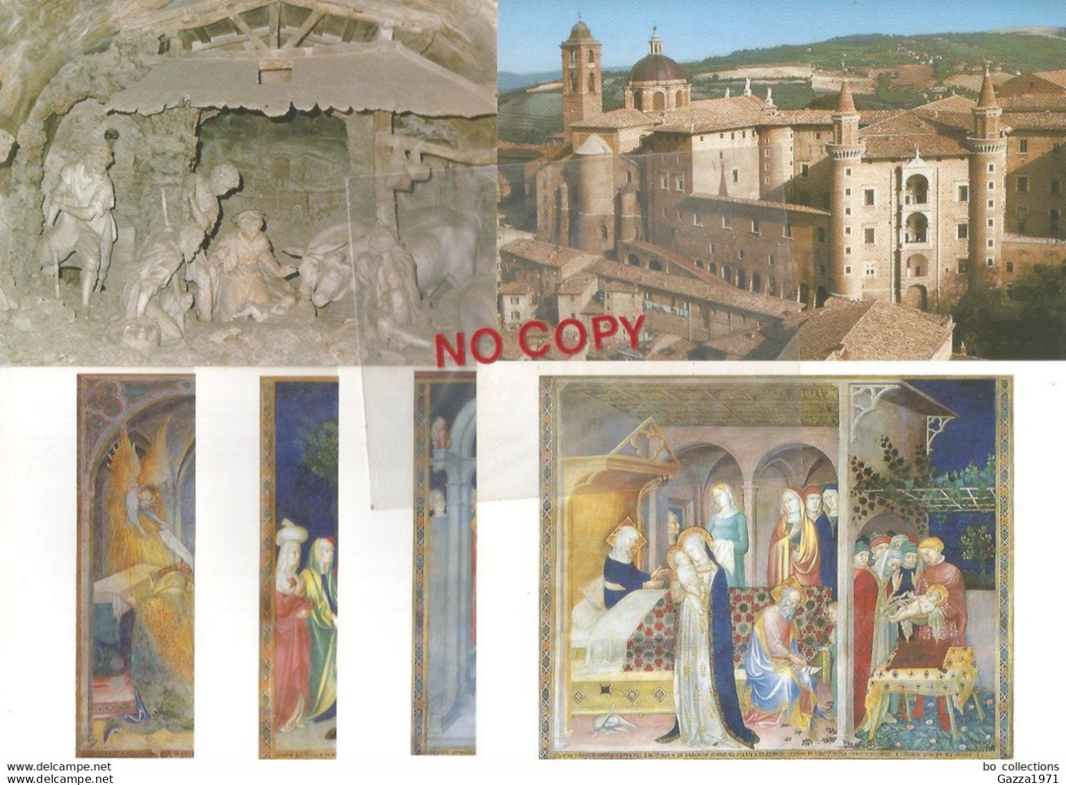 Urbino 12 Cartoline Nuove Differenti, Oratorio Di S.Giovanni, Affreschi Dei Salimbeni. Presepe Del Brandani. - Urbino