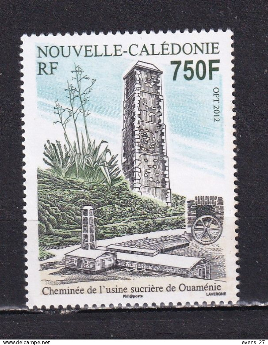 NEW CALEDONIA-2012-SUGAR FACTORY-CHIMNEY STACK,--MNH. - Nuevos