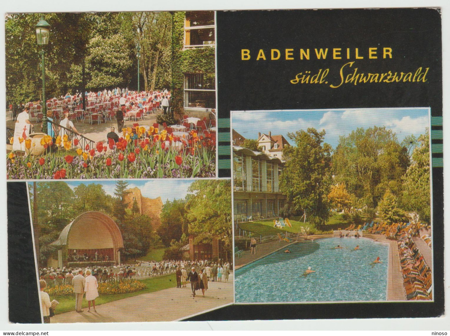 GERMANIA CARTOLINA VIAGGIATA NEL 1971   BADENWEILER SUDL SCHWARZWALD - Hochschwarzwald