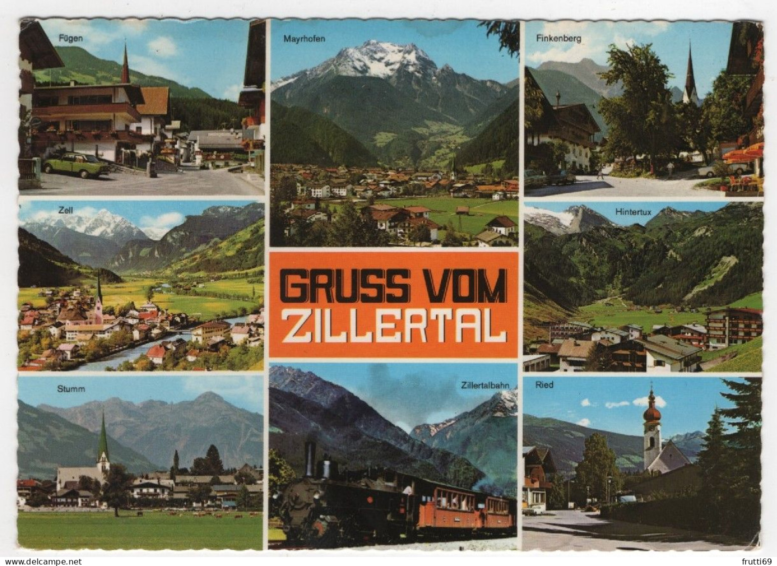 AK 208867 AUSTRIA - Zillertal - Zillertal