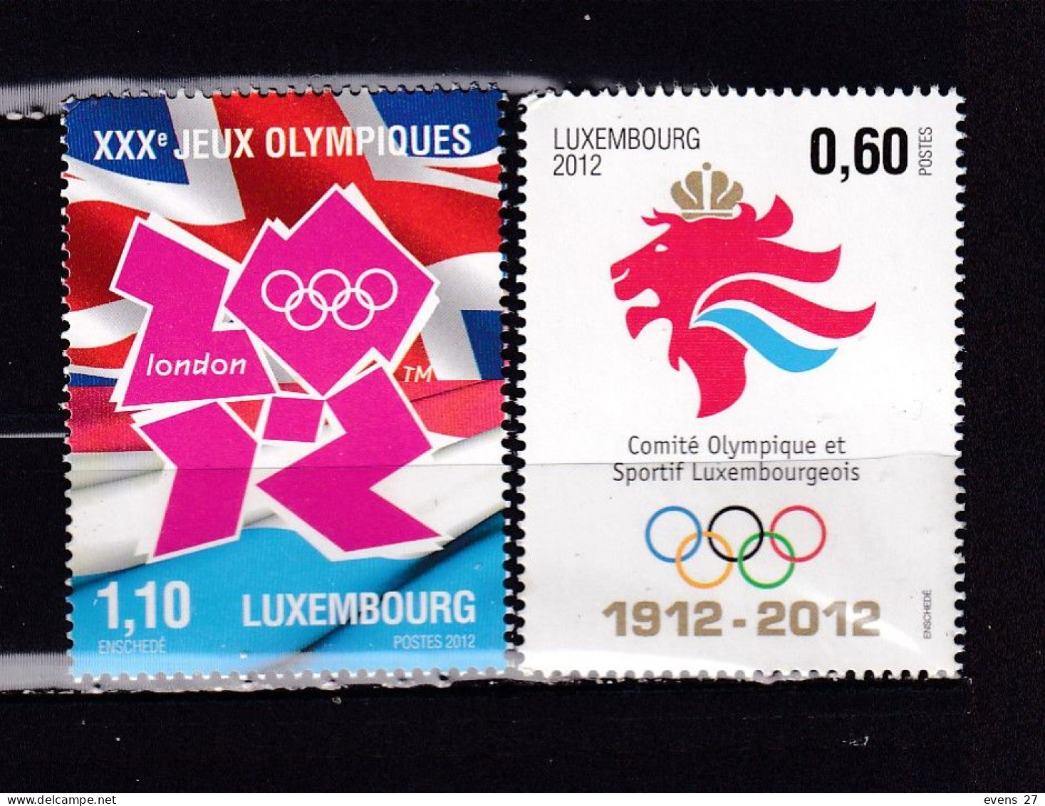 LUXEMBOURG-2012-OLYMPICS LONDON--MNH. - Verano 2014 : Singapur (Juegos Olímpicos De La Juventud)