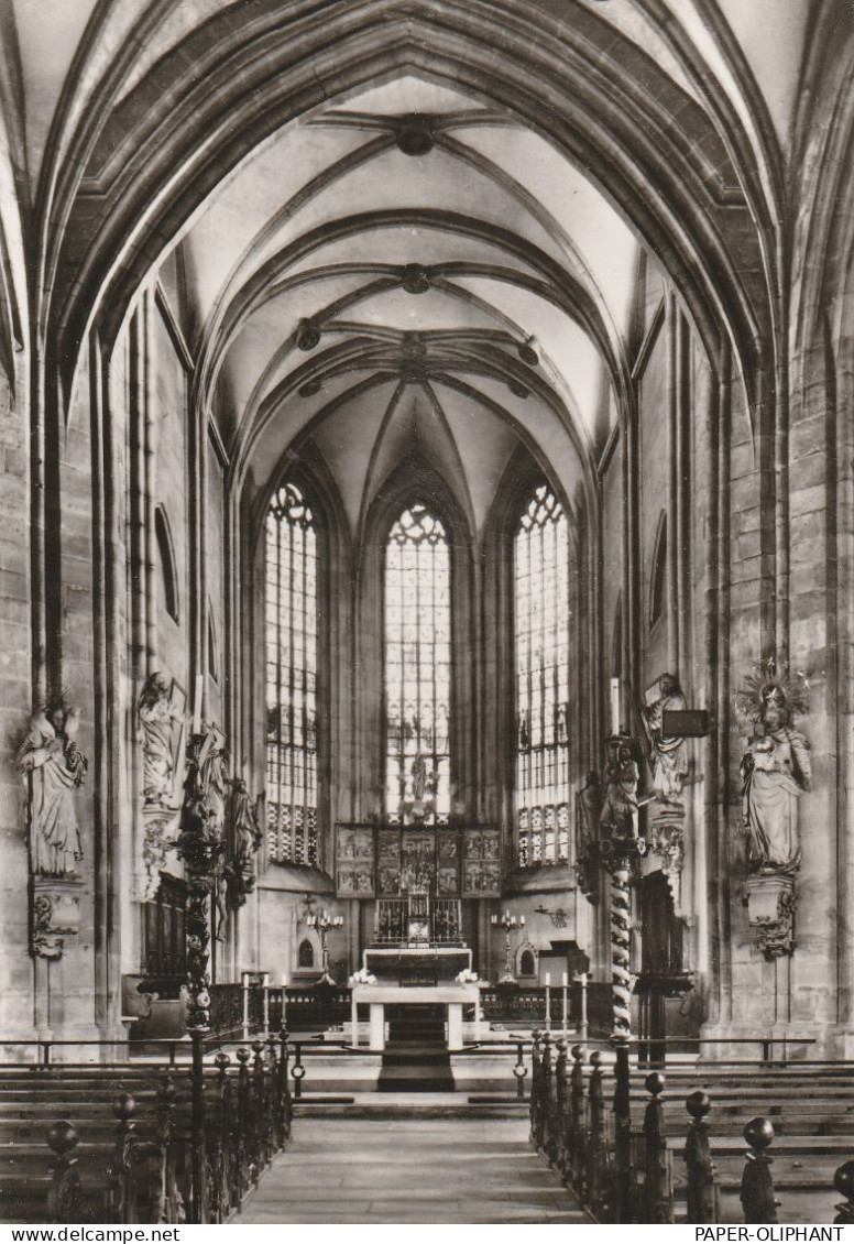 3408 DUDERSTADT, St. Cyriaskuskirche, Innenansicht - Duderstadt