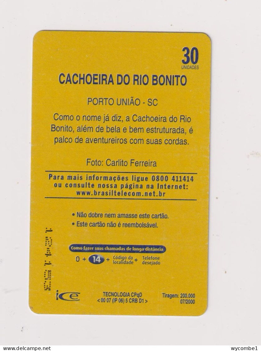 BRASIL -   Waterfall Inductive Phonecard - Brasilien