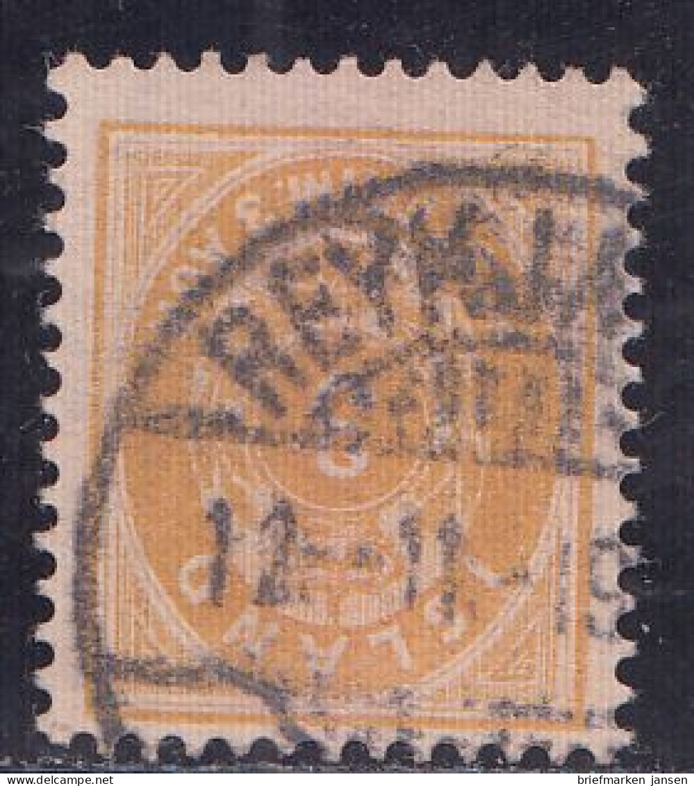 Island Mi.Nr. 12B Ziffer Mit Krone Im Oval - Sonstige & Ohne Zuordnung
