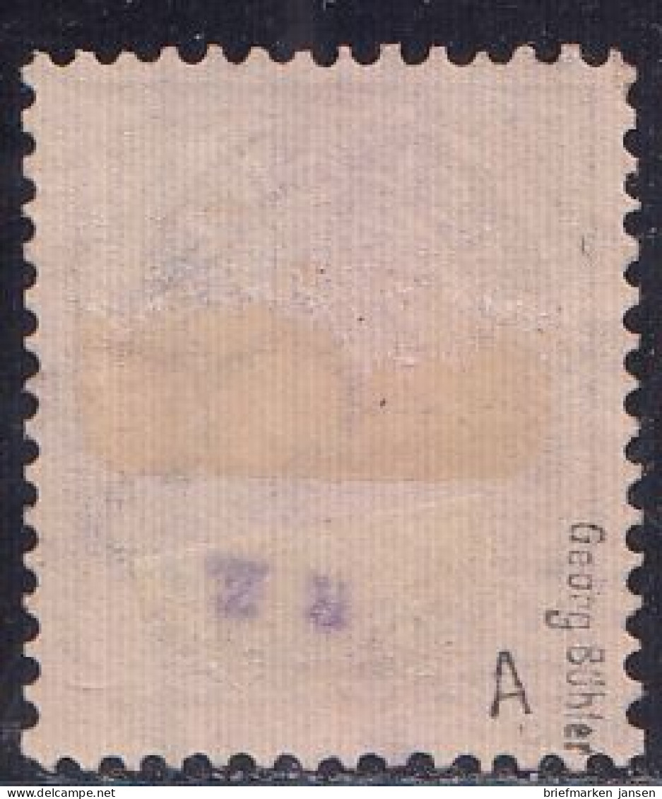 Island Mi.Nr. 17A Ziffer Mit Krone Im Oval - Sonstige & Ohne Zuordnung
