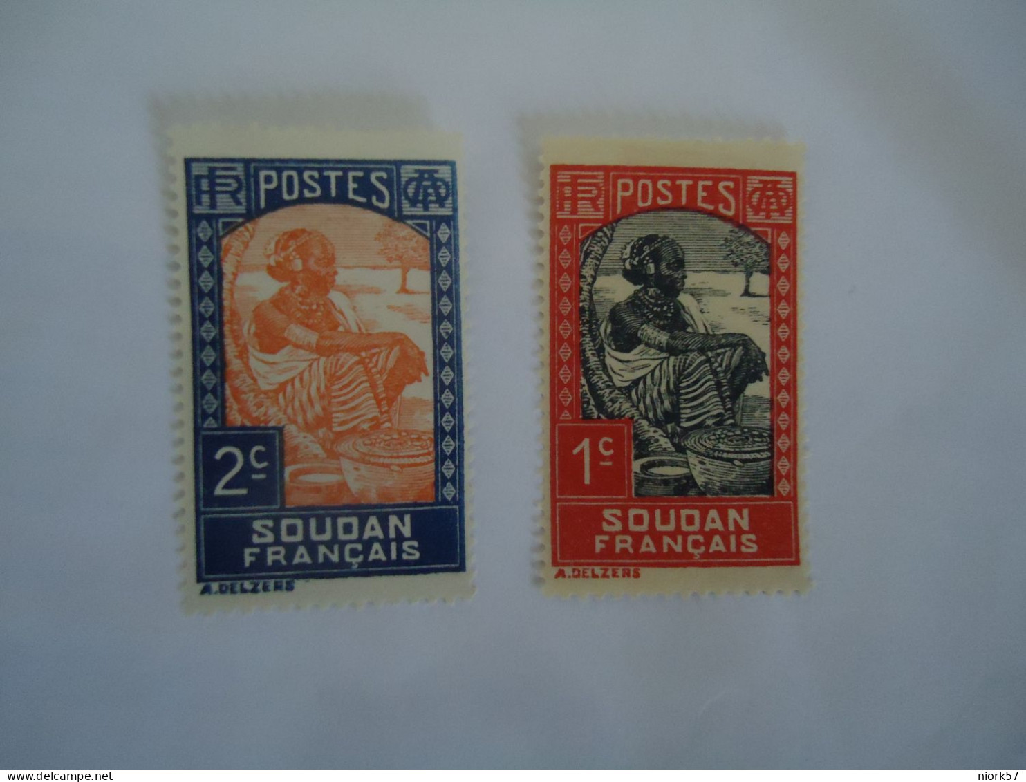 SUDAN  FRANCE  2    MLN STAMPS WOMENS - Neufs