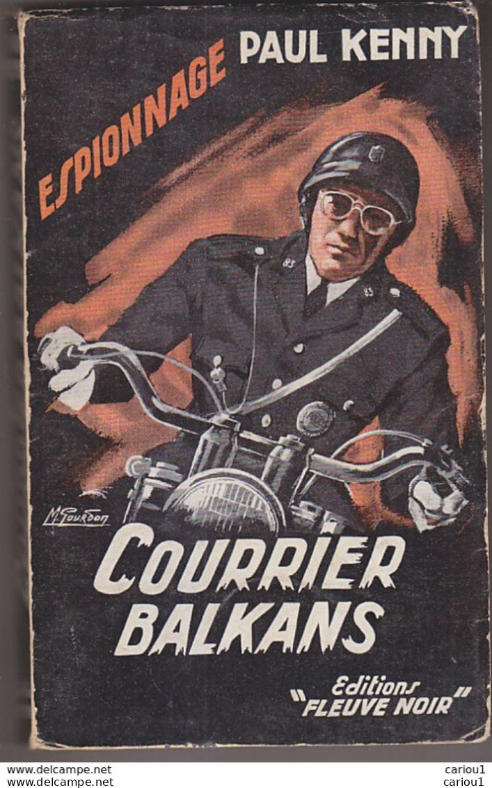 C1 Paul KENNY Courrier Balkans FN ESPIONNAGE # 108 EO 1956 COPLAN Yougoslavie PORT INCLUS France - Paul Kenny