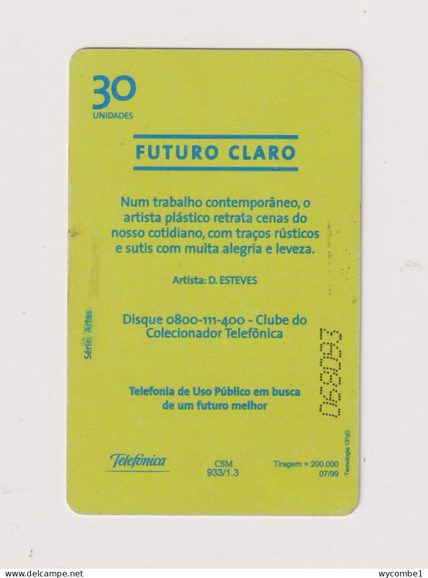 BRASIL -   Clear Future Inductive Phonecard - Brazilië