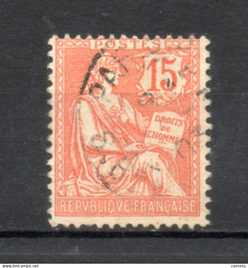 FRANCE   N° 125     OBLITERE    COTE 0.50€   TYPE MOUCHON - 1900-02 Mouchon