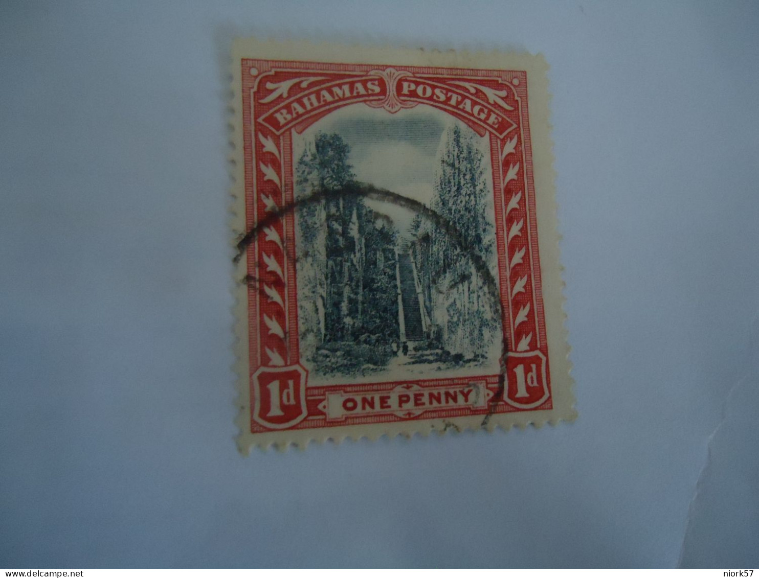 BAHAMAS USED STAMPS FOREST 1901 - Bahamas (1973-...)
