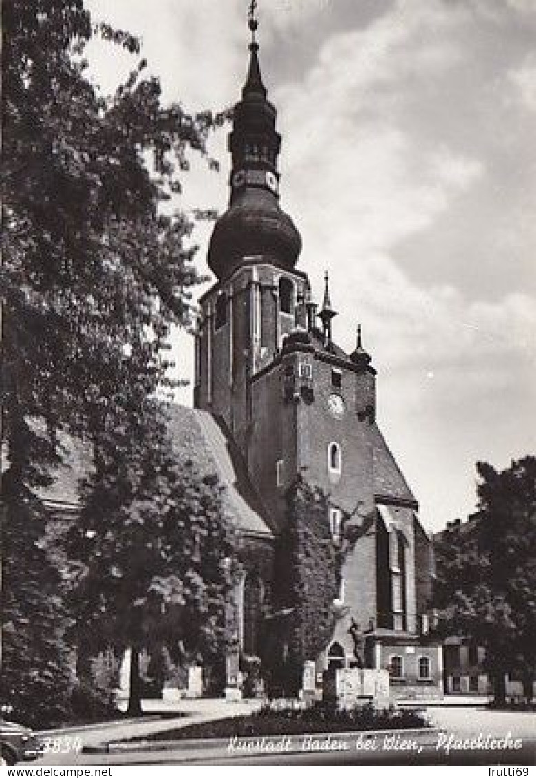 AK 208868 AUSTRIA - Baden Bei Wien - Pfarrkirche - Baden Bei Wien