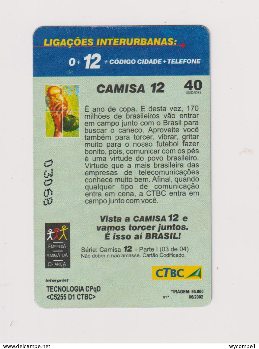 BRASIL -   Camisa Inductive Phonecard - Brasil