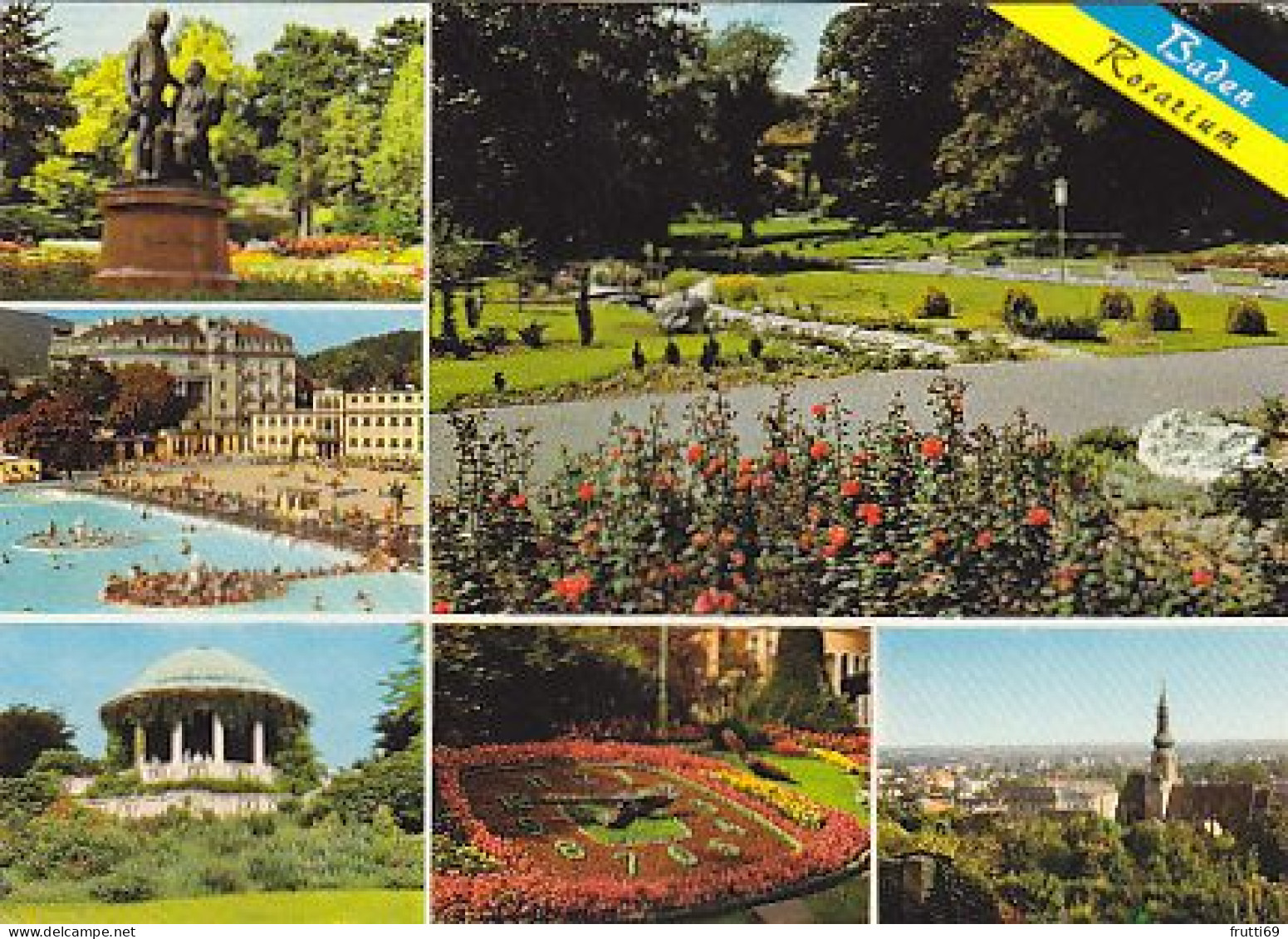 AK 208870 AUSTRIA - Baden Bei Wien - Rosarium - Baden Bei Wien