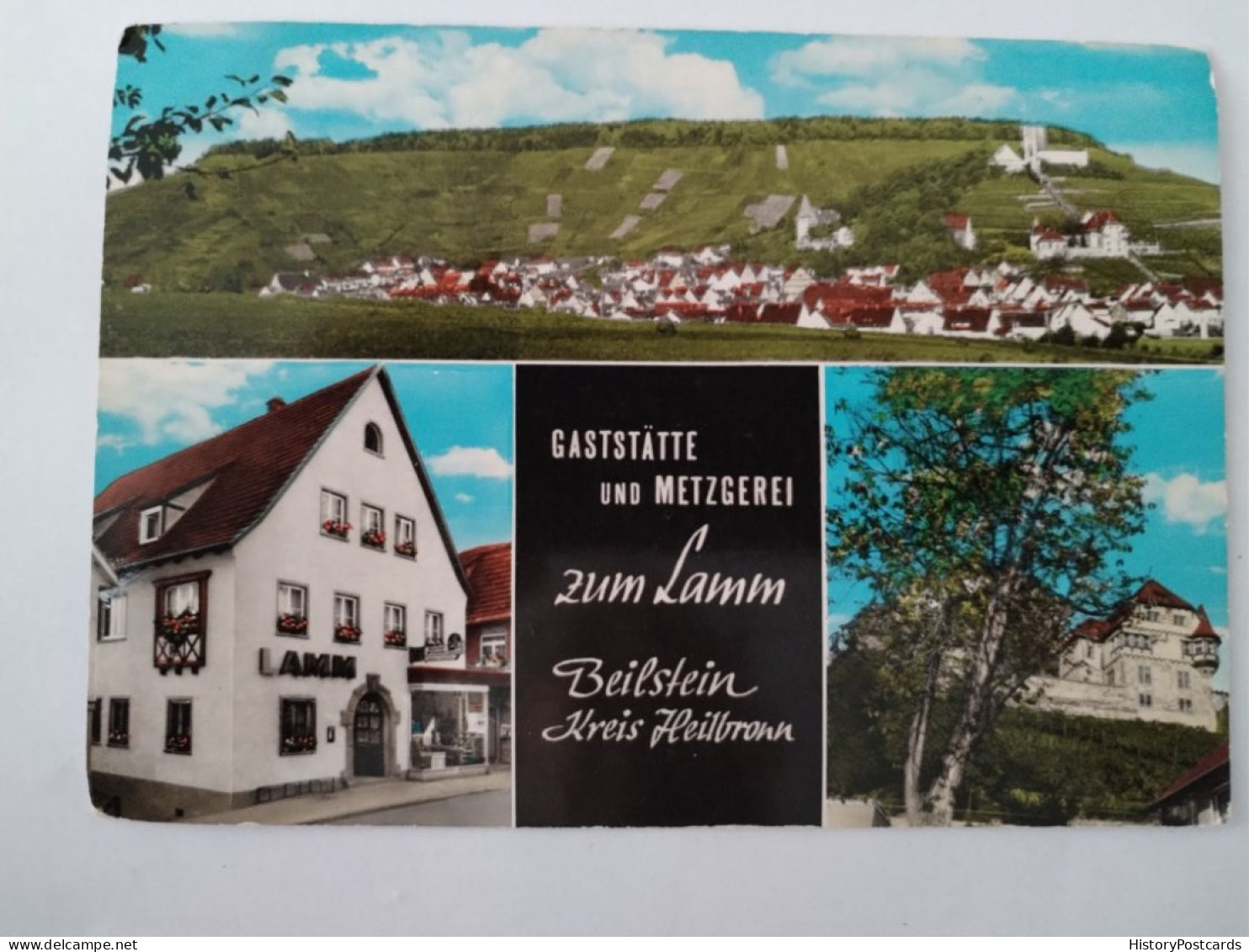 Beilstein B. Heilbronn, Gaststätte Und Metzgerei, 1955 - Heilbronn