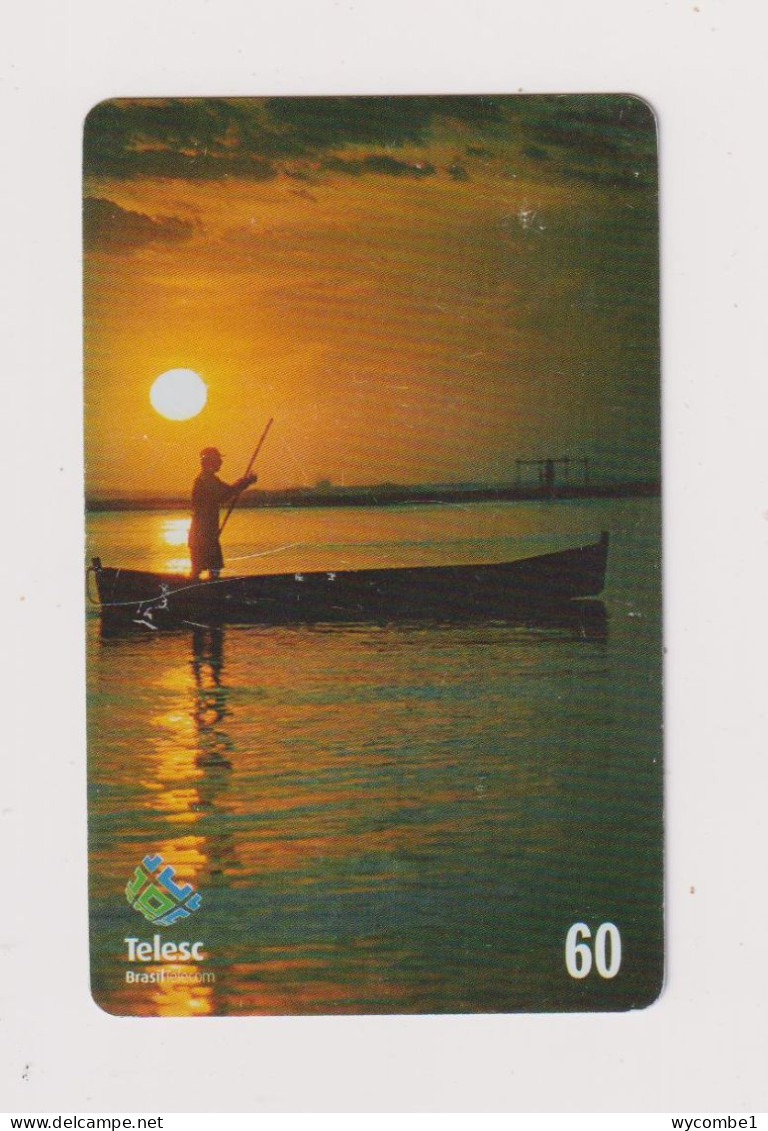 BRASIL -   Fisherman Inductive Phonecard - Brésil