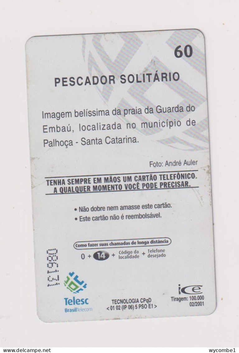 BRASIL -   Fisherman Inductive Phonecard - Brésil