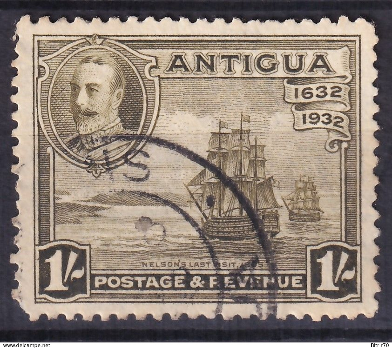 Antigua. 1932  Y&T. 71, - 1858-1960 Crown Colony