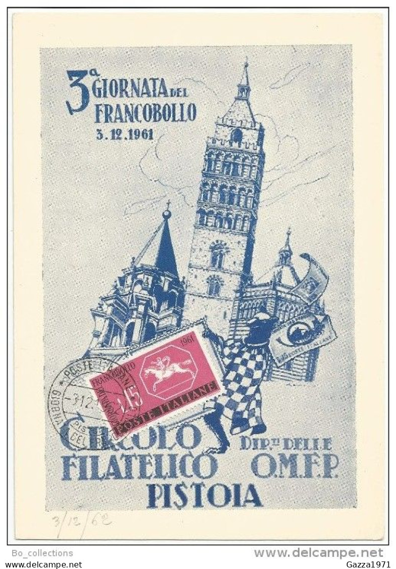 Pistoia, 3.12.1962, III Giornata Del Francobollo. - Borse E Saloni Del Collezionismo