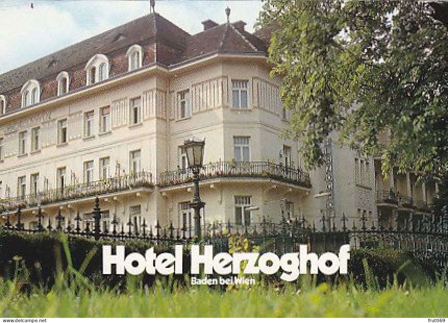 AK 208876 AUSTRIA - Baden Bei Wien - Hotel Herzoghof - Baden Bei Wien