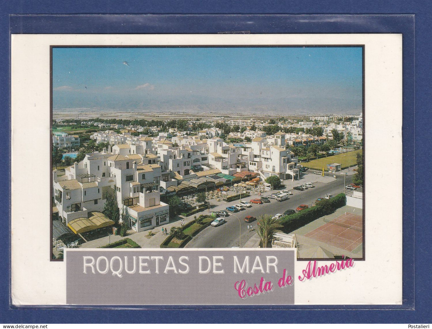ESPAGNE - ROQUETAS DE MAR (ALMERIA) N.º 21 - Vista Parcial - # Avec Du Papier Adhésif # - Almería