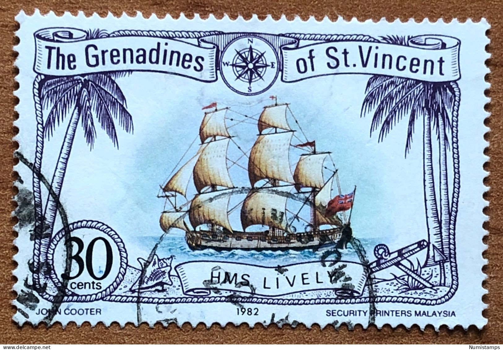 St. Vincent Grenadines - Ships - 1982 - St.Vincent Und Die Grenadinen