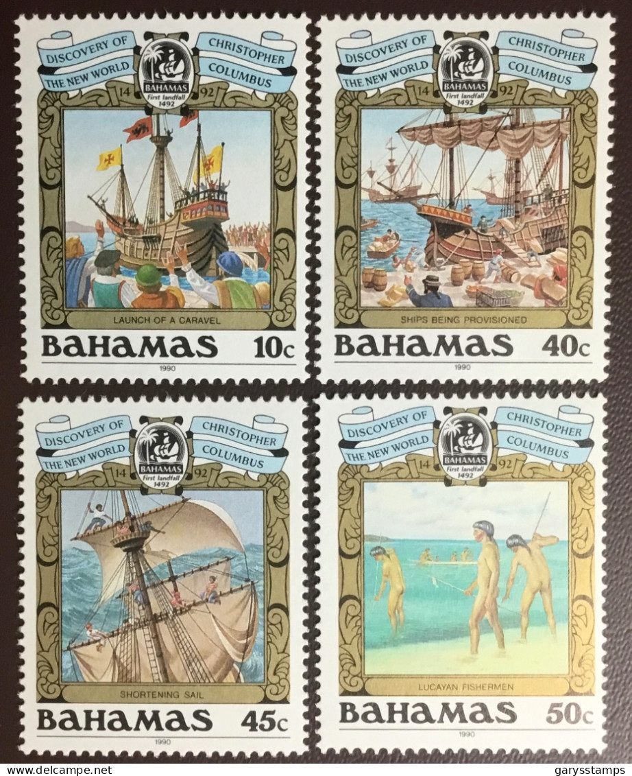 Bahamas 1990 Columbus Discovery Of America MNH - Bahamas (1973-...)