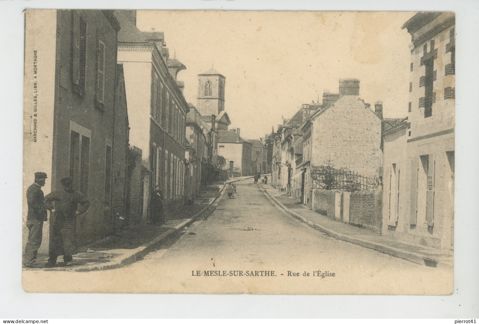 LE MÊLE SUR SARTHE - LE MESLE SUR SARTHE - Rue De L'Eglise - Le Mêle-sur-Sarthe