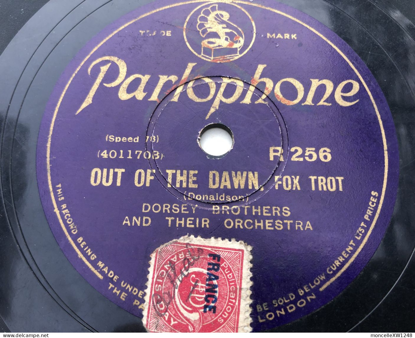 Sam Lanin & Dorsey Brothers - 78 T Jeannine, Waltz (1928) - 78 Rpm - Schellackplatten