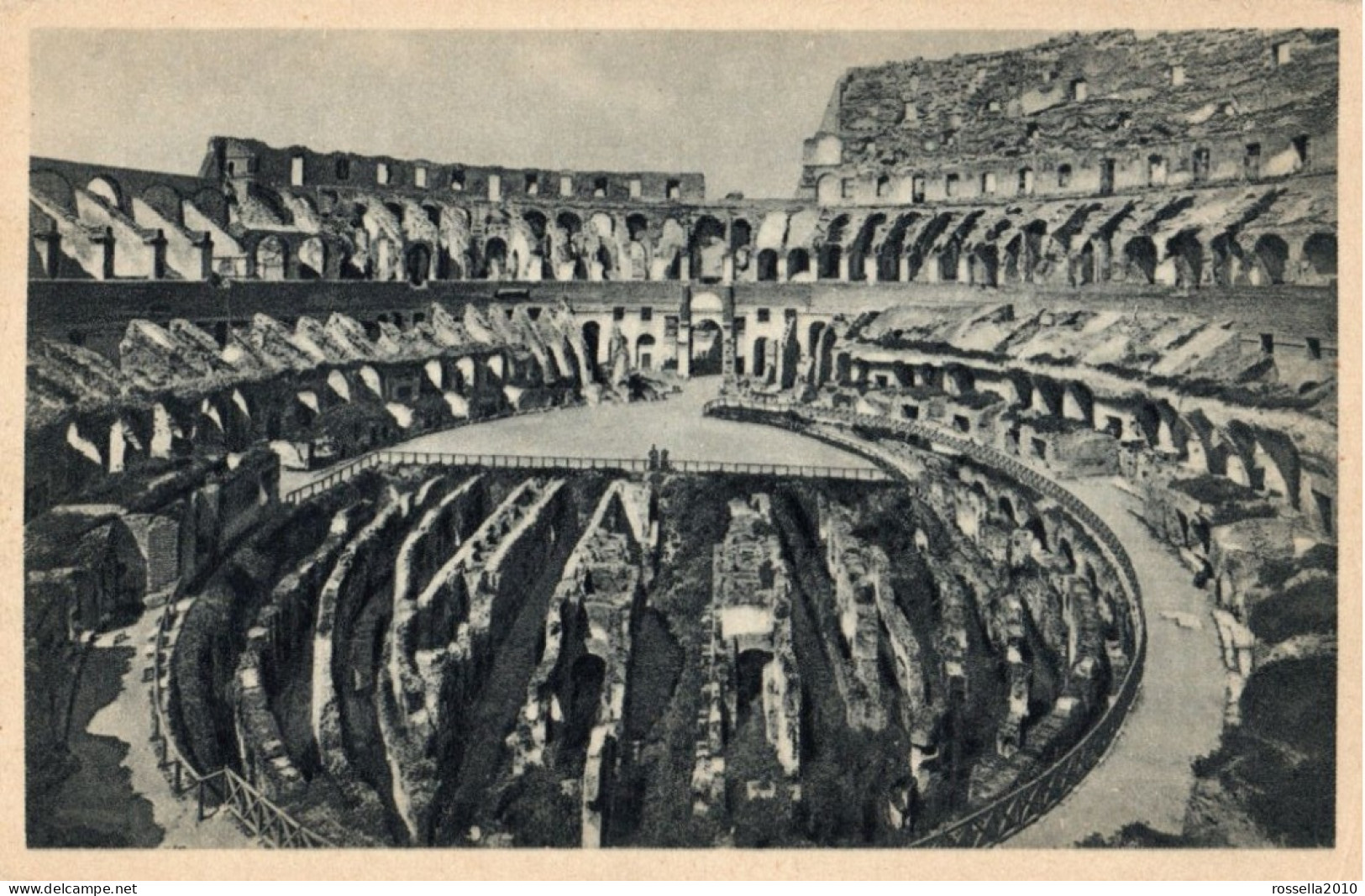 CARTOLINA ITALIA ROMA COLOSSEO CON SCAVI Italy Postcard ITALIEN Ansichtskarten - Kolosseum
