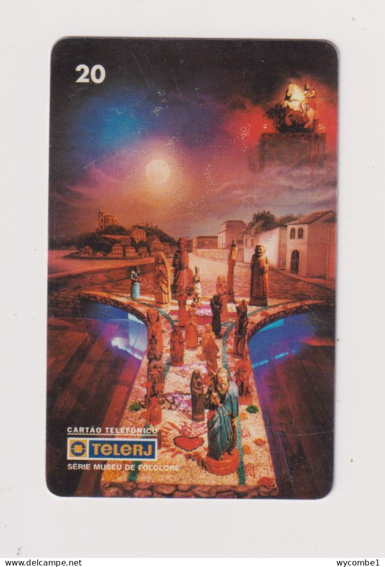 BRASIL -   Folklore Museum Inductive Phonecard - Brasilien